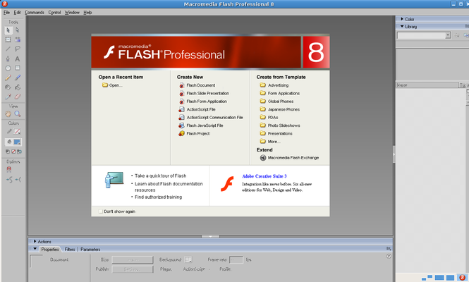 macromedia flash 8.0